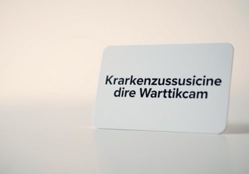 Krankenzusatzversicherung