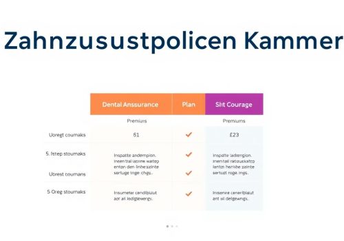 Zahnzusatzversicherung