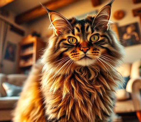 Maine-Coon-Katze