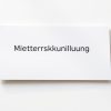 Mietvertragskündigung