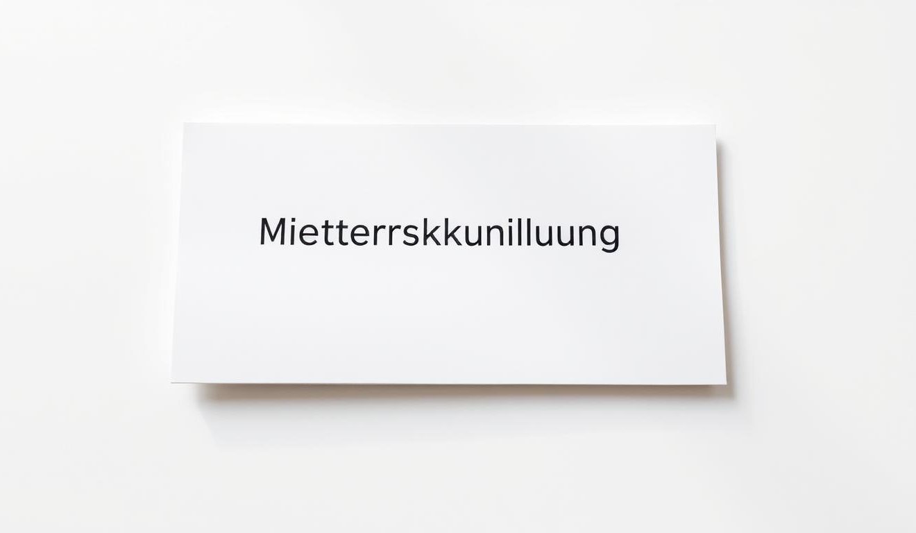Mietvertragskündigung