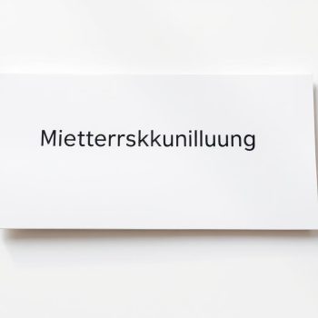 Mietvertragskündigung
