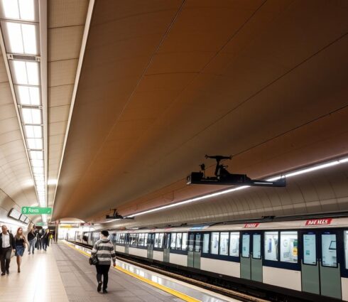 U-Bahn-Station Kaisermühlen