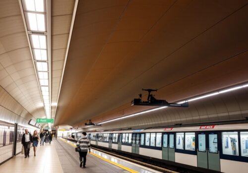 U-Bahn-Station Kaisermühlen